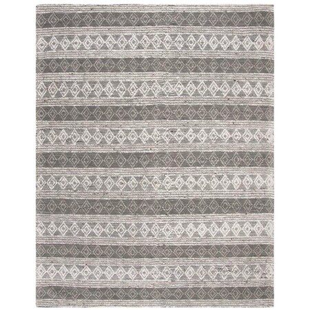 Safavieh 3 x 5 ft. Natura Collection Global Rectangle Hand Woven Rug Silver NAT316G-3